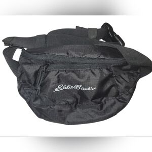 Eddie Bauer Black Stowaway Convertible Waist Pack
